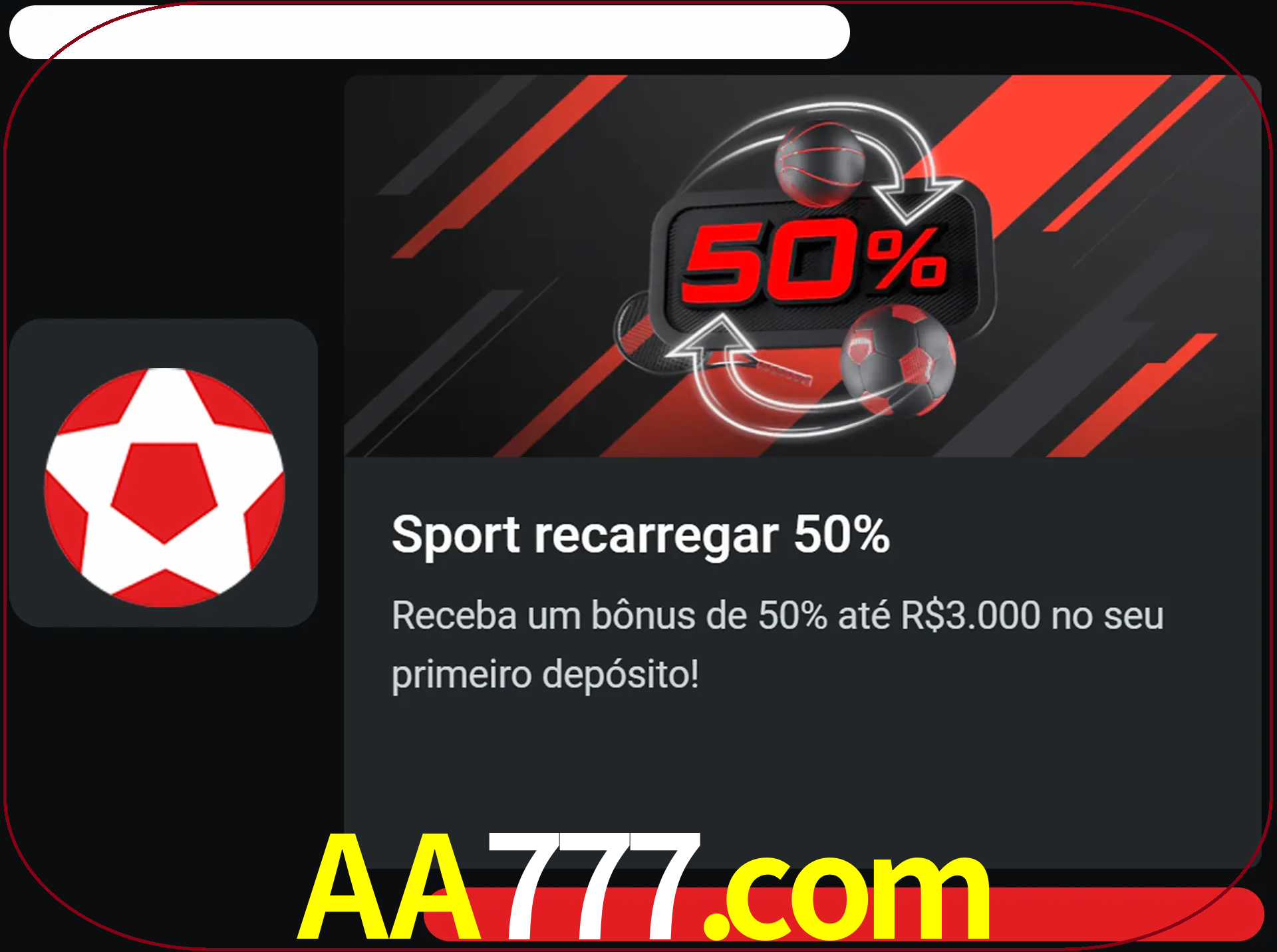Obtenha mais ganhos em apostas com este bônus.