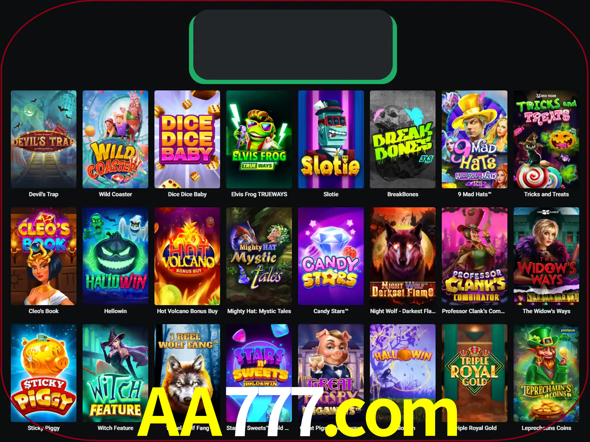 Procure por seus amados jogos de slot.