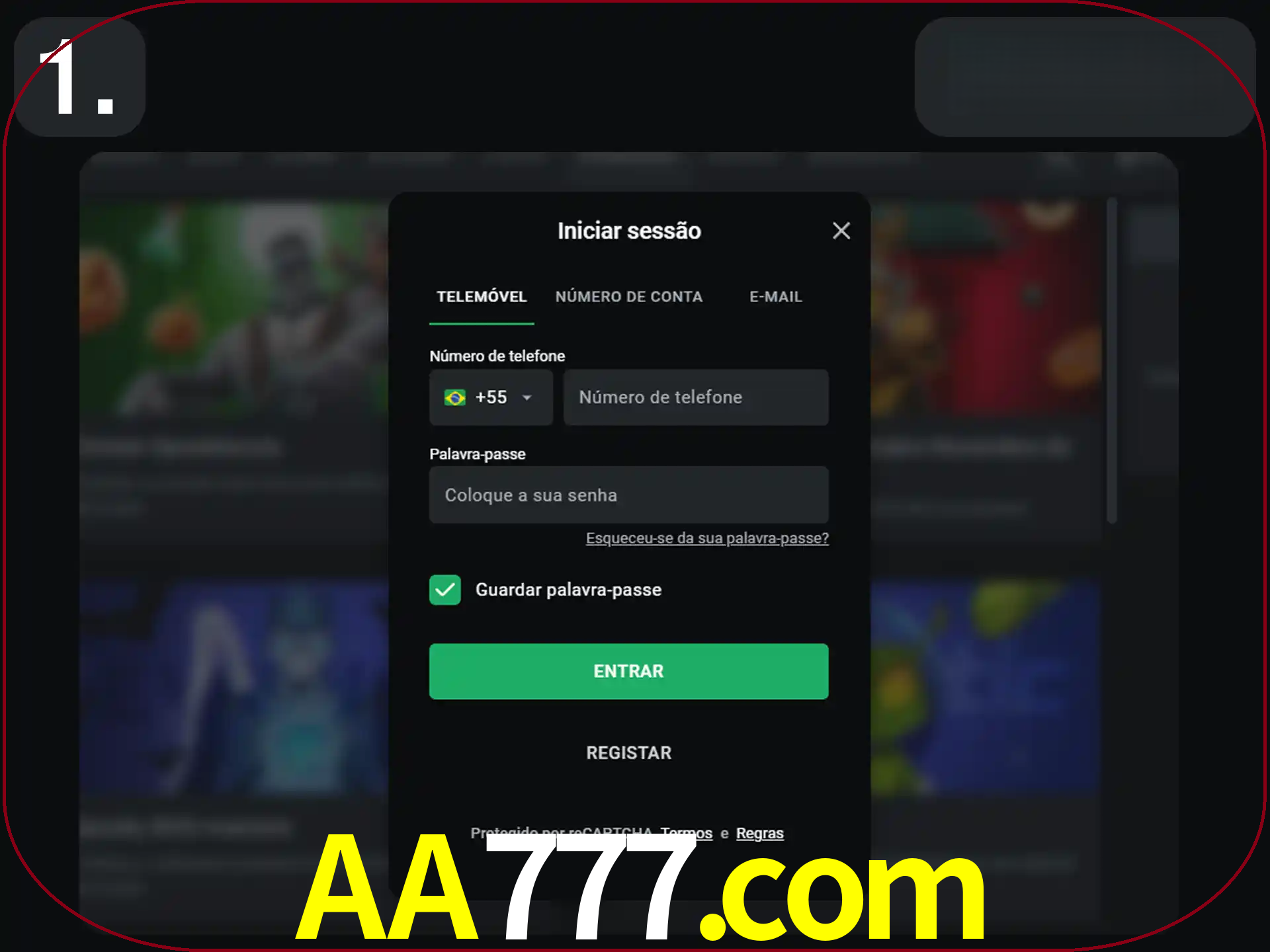 Acesse o site.